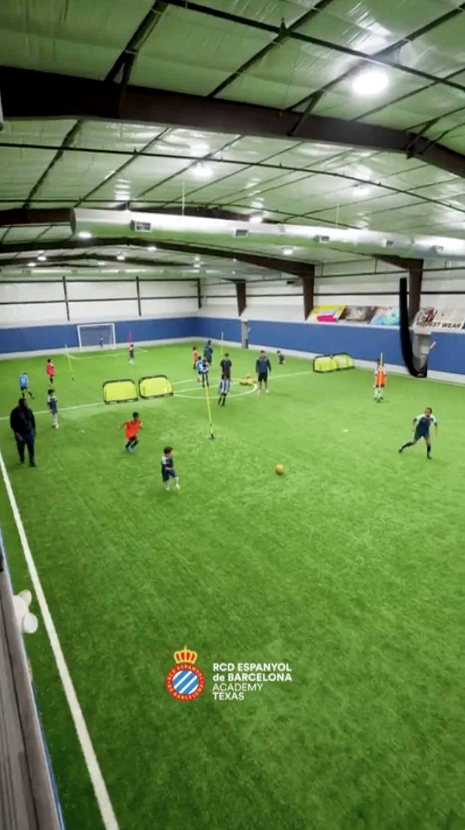 Pro-grade indoor field
